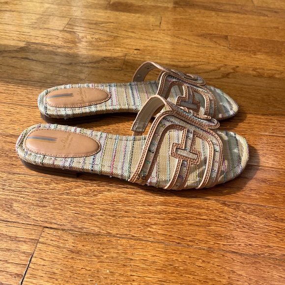 Sam Edelman Bay Multicolor Slide Sandal Size 10 - Picture 4 of 5